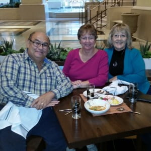 Will Zeilinger, Janet Elizabeth Lynn, Gillian Doyle, Border Grill, Forum Shops, Caesars, Las Vegas